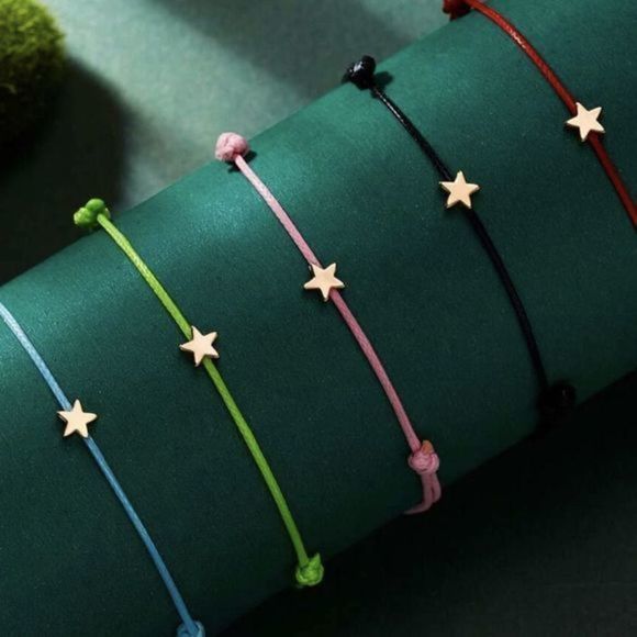 Make a Wish Good Luck Star Gift Bracelet | Blue - Picture 3 of 4